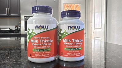 Milk Thistle Extract 150 mg 120 kapsula NOW Foods - Image 5