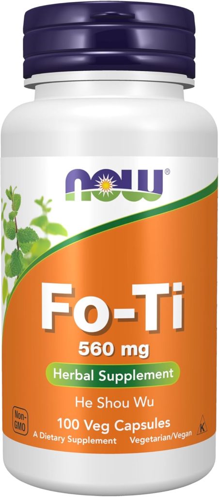 Fo-Ti. 560 mg. 100 kapsula. NOW Foods