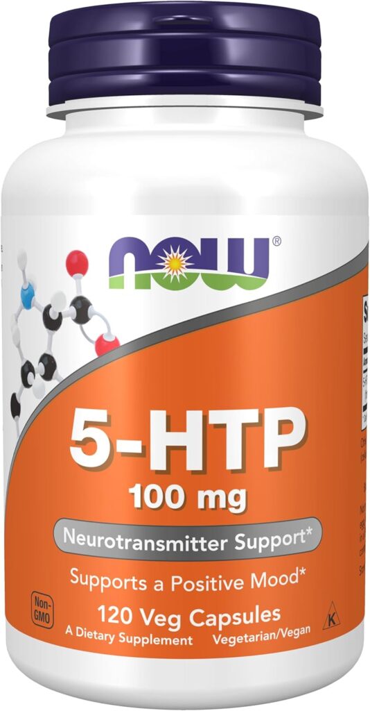 5-HTP. 100 mg. 120 kapsula. NOW Foods
