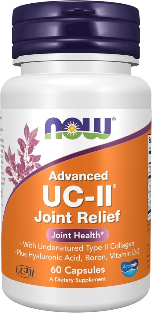 UC-II Advanced Joint Relief 60 kapsula. NOW Foods