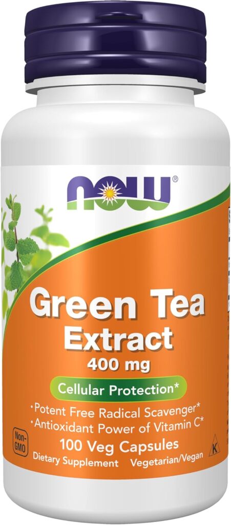 Green Tea Extract 400 mg. 100 kapsula. NOW Foods