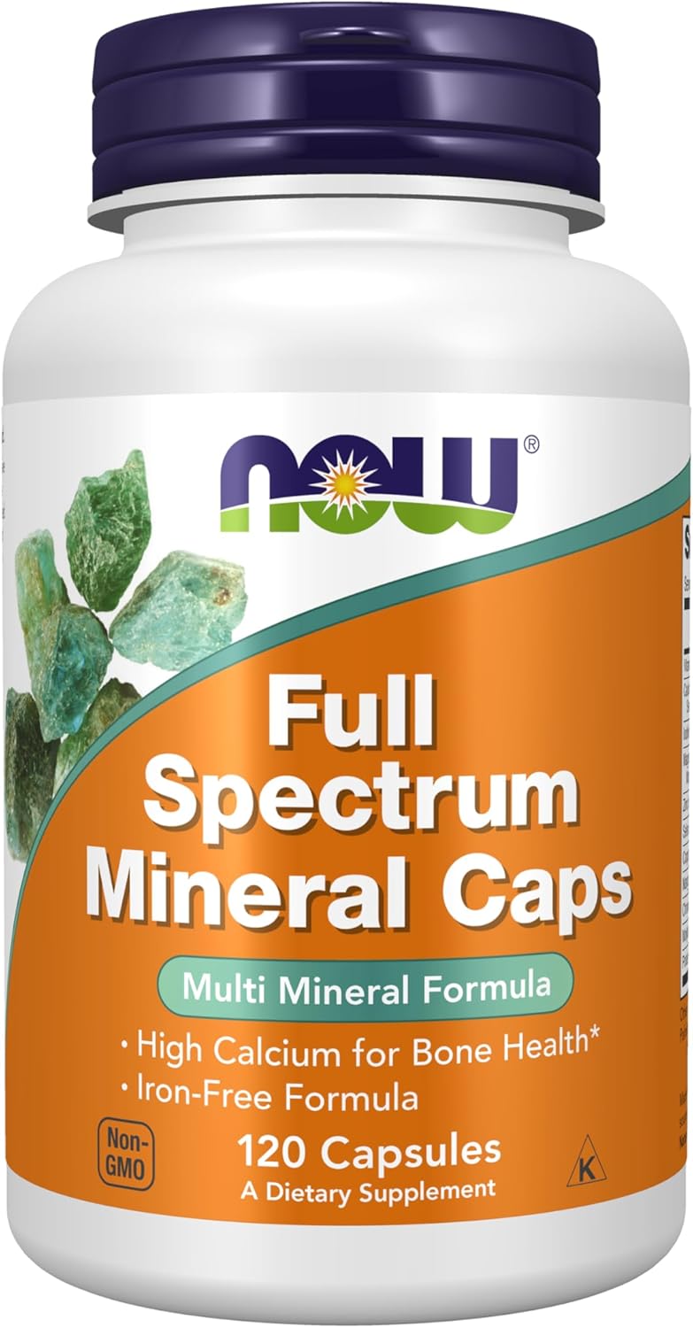 Full Spectrum Mineral. 120 kapsula. NOW Foods