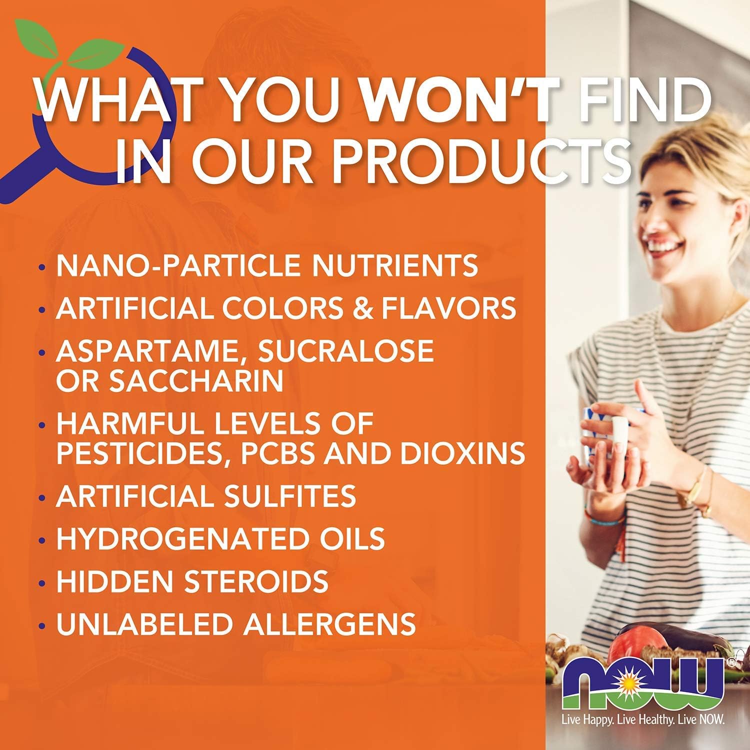 MSM 1000 mg 120 kapsula NOW Foods - Image 4