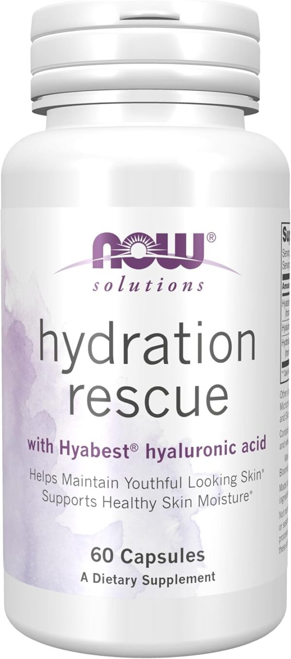 Hydration Rescue 60 kapsula. NOW Foods
