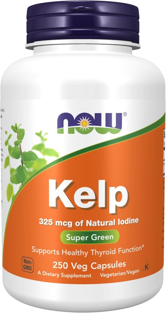 Kelp (Jod) 250 kapsula. NOW Foods