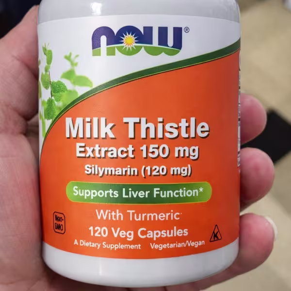 Milk Thistle Extract 150 mg 120 kapsula NOW Foods - Image 4
