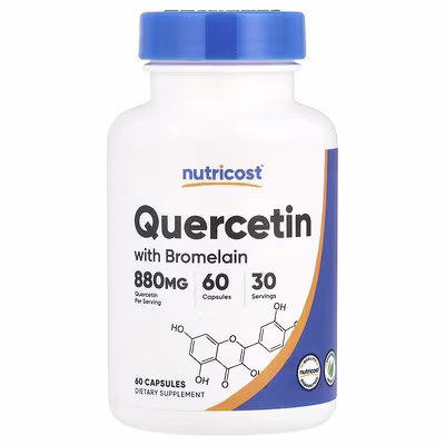 Quercetin With Bromelain 880 mg 60 caps Nutricost