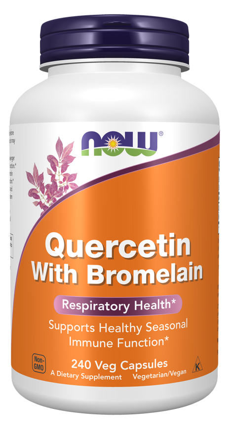 Quercetin With Bromelain 240 capsules NOW Foods