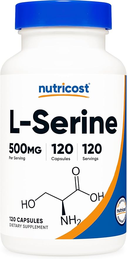 L-Serine 120 caps 500 mg Nutricost