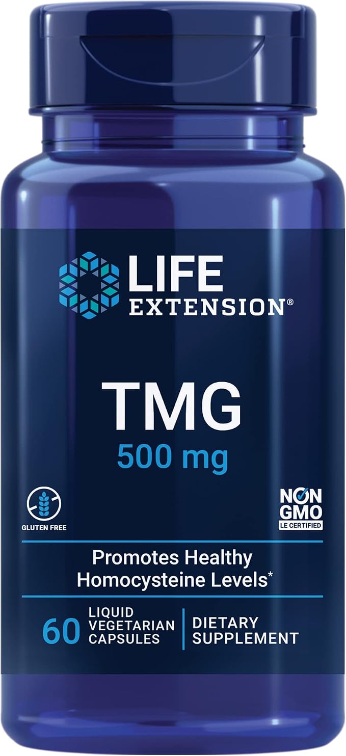 TMG 500mg 60caps Life Extension