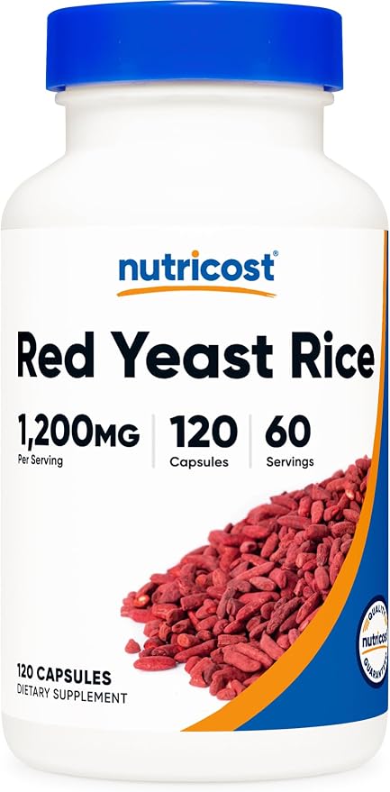 Red Yeast Rice 1200 mg 120 caps Nutricost