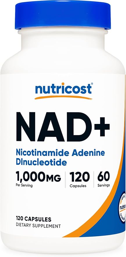 NAD+ 1000 mg 120 caps Nutricost