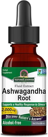 Ashwagandha Extract 2000 mg 60 ml Nature's Answer