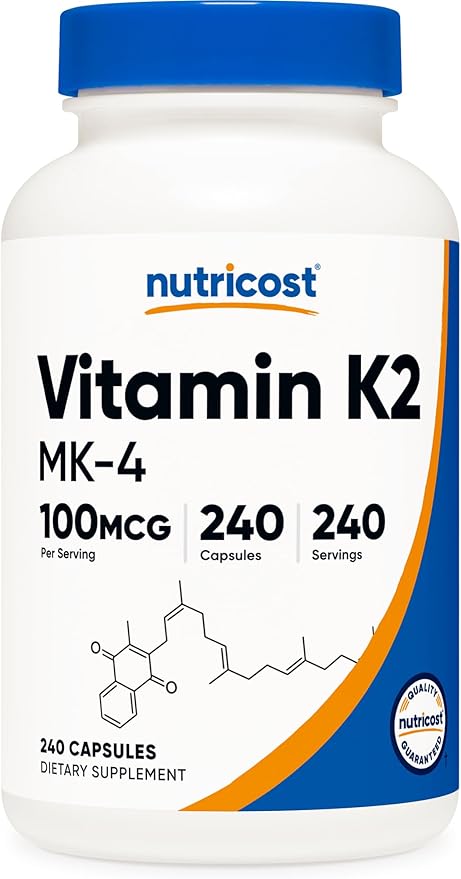 Vitamin K2 MK-4 240 caps Nutricost