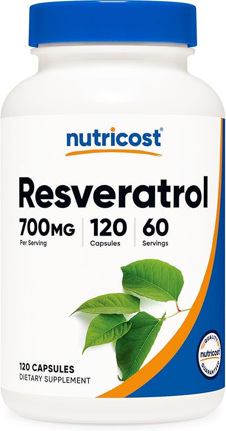Resveratrol 700 mg 120 caps Nutricost
