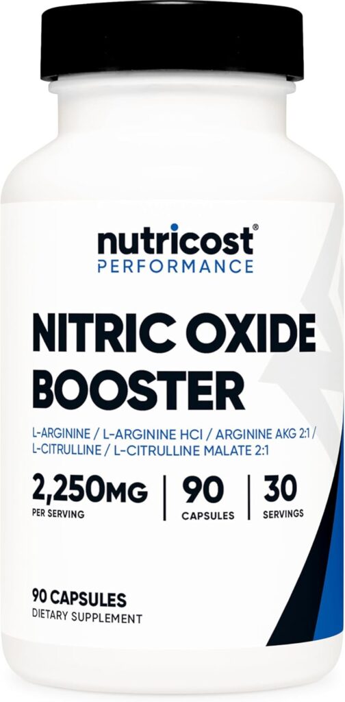 Nitric Oxide Booster 750 mg 90 caps Nutricost
