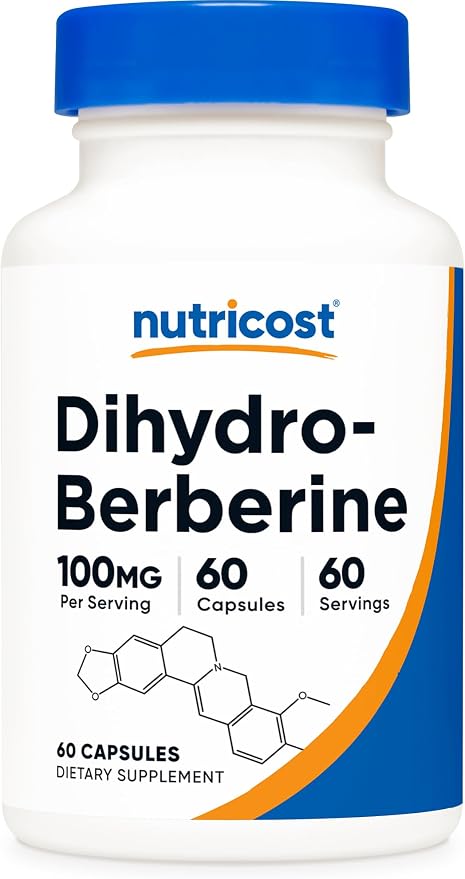 Dihydro Berberine 100 mg 60 caps Nutricost