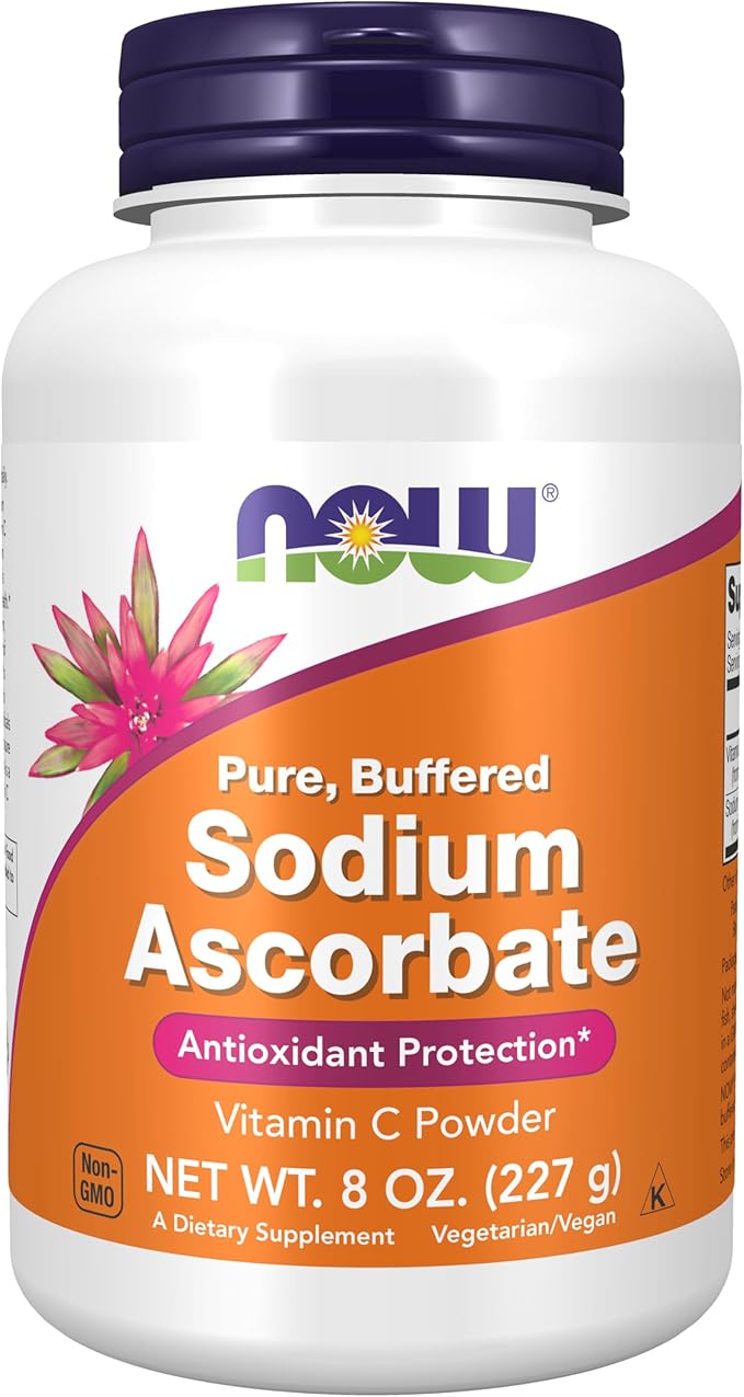 Sodium Ascorbate 227 g NOW Foods