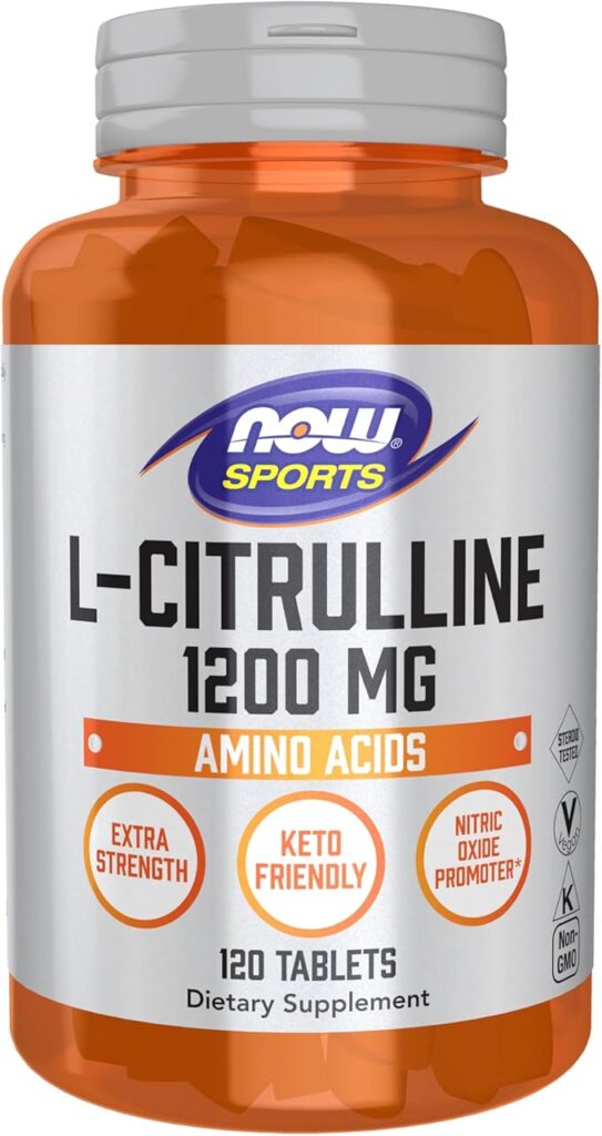 L-Citrulline Extra Strength 1200 mg 120 tabs NOW Foods