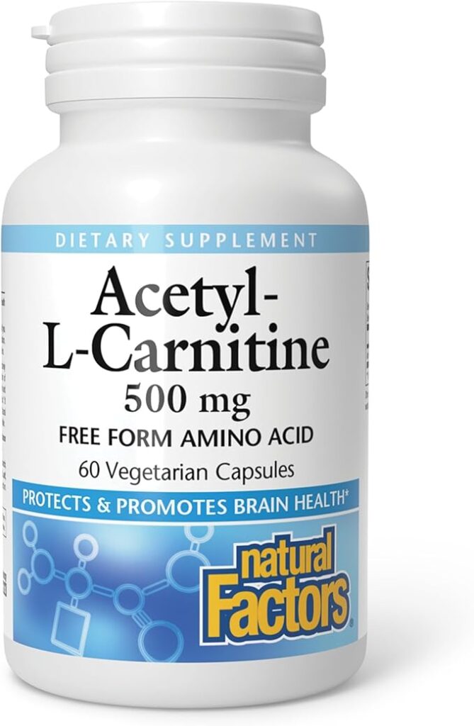 L-Carnitine 500mg 60caps Natural Factors