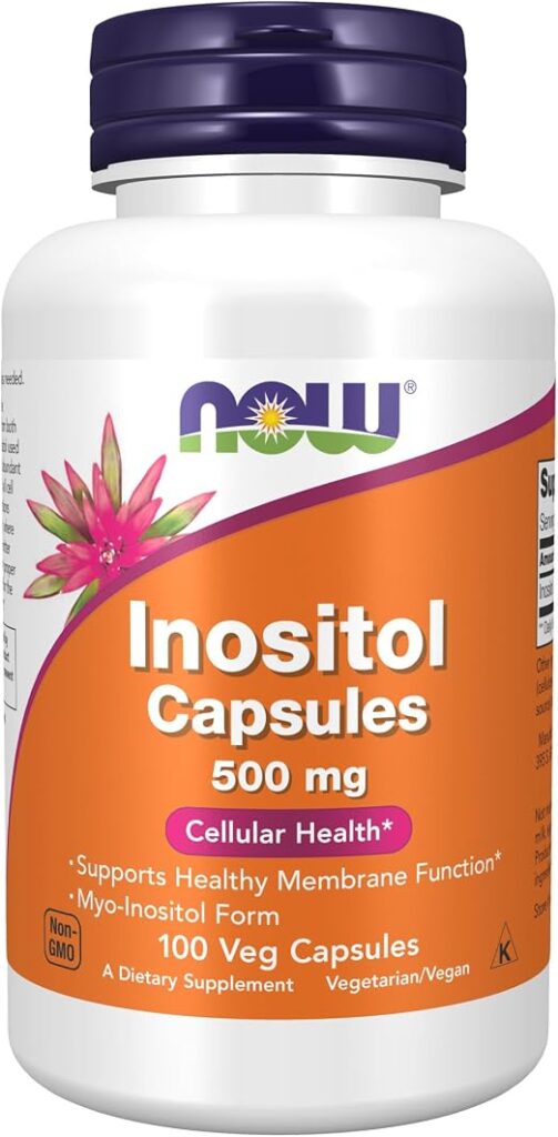 Inositol 500 mg 100 caps NOW Foods
