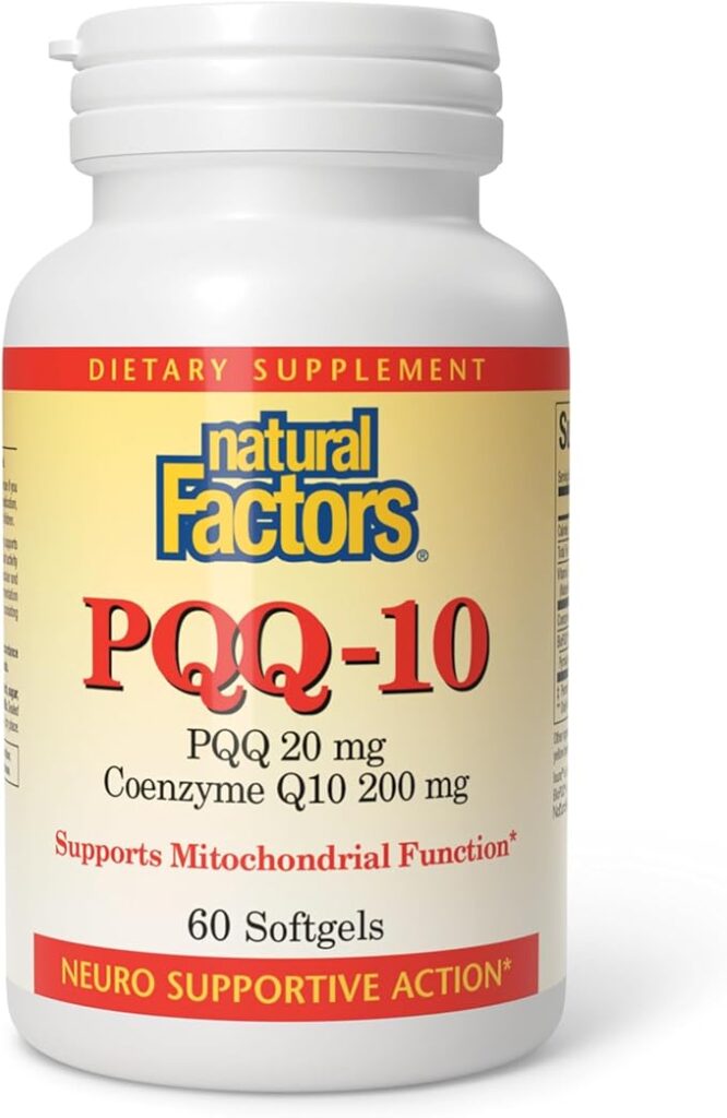 PQQ-10 20mg 60softgels Natural Factors