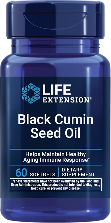 Black Cumin Seed Oil 60softgels Life Extension