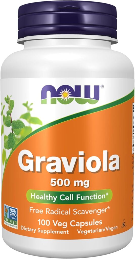 Graviola 500 mg 100 caps NOW Foods