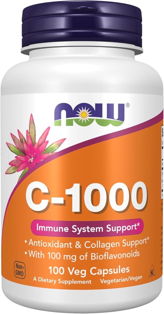 Vitamin C-1000 Bioflavonoids 100 caps NOW Foods