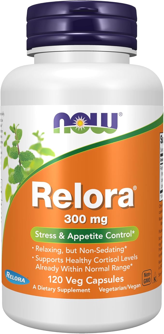Relora 300 mg 120 caps NOW Foods