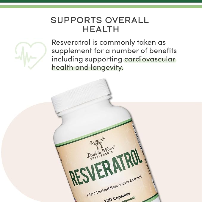 Resveratrol 120 caps Double Wood - Image 6
