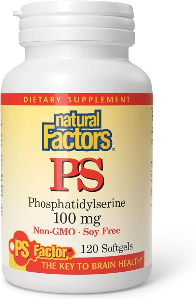 PS Phosphatidylserine 100mg 60softgels Natural Factors