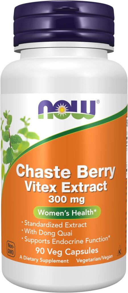 Chaste Berry Vitex Extract 300 mg 90 caps NOW Foods