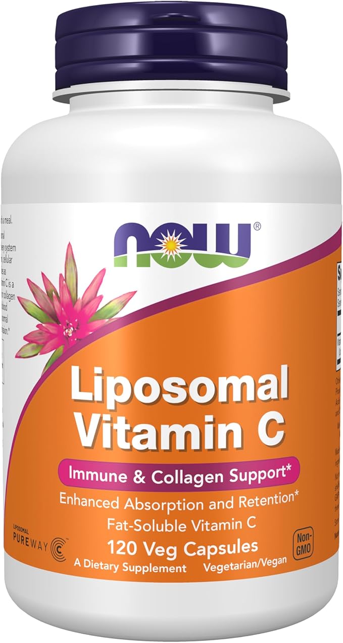 Liposomal Vitamin C 120 caps NOW Foods