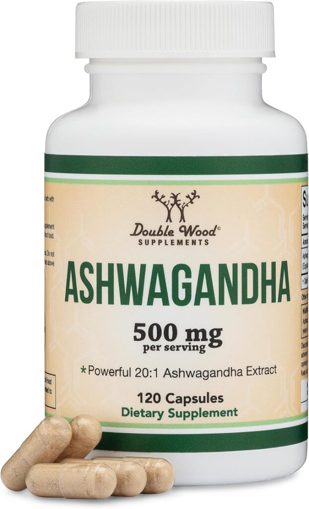 Ashwagandha 500 mg 120 caps Double Wood