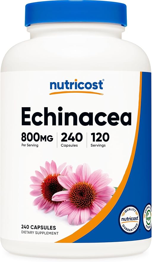 Echinacea 800 mg 240 caps Nutricost