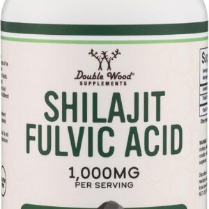 Shilajit Fulvic Acid 120 caps Double Wood