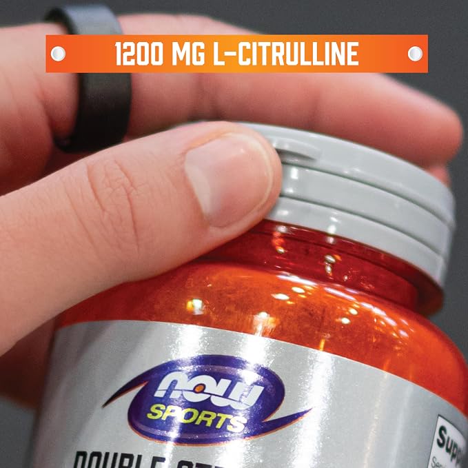 L-Citrulline Extra Strength 1200 mg 120 tabs NOW Foods - Image 6