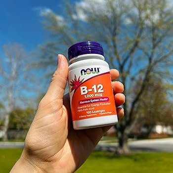Vitamin B12 5000 mcg 60 lozenge NOW Foods - Image 4