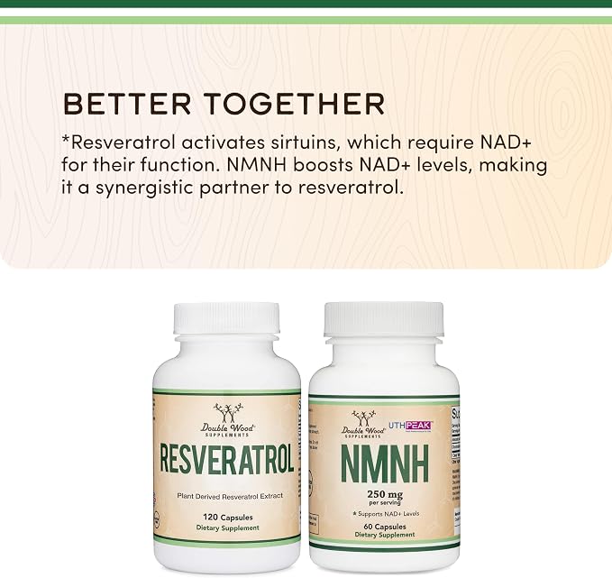 Resveratrol 120 caps Double Wood - Image 4