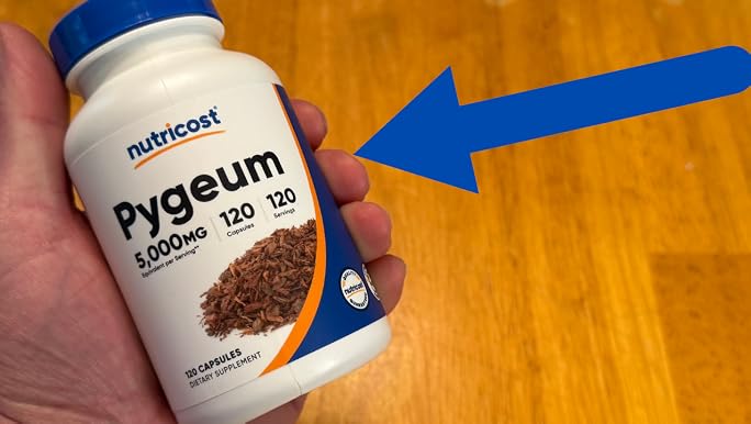 Pygeum 5000 mg 120 caps Nutricost - Image 3