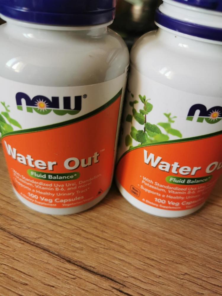 Water Out 100 caps NOW Foods - Image 4
