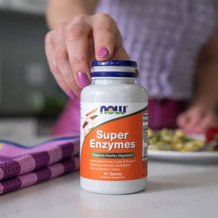 Super Enzymes 180 caps NOW Foods - Image 5