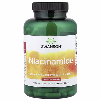 Niacinamide 500mg 250caps Swanson