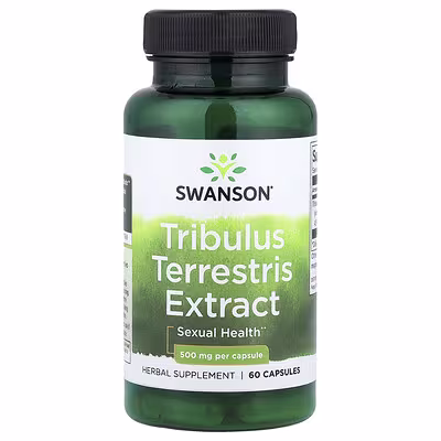 Tribulus Terrestris Extract 500mg 60caps Swanson