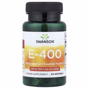 Vitamin E 400IU 60softgels Swanson
