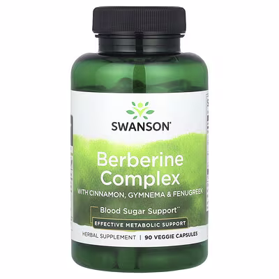 Berberine Complex 90caps Swanson