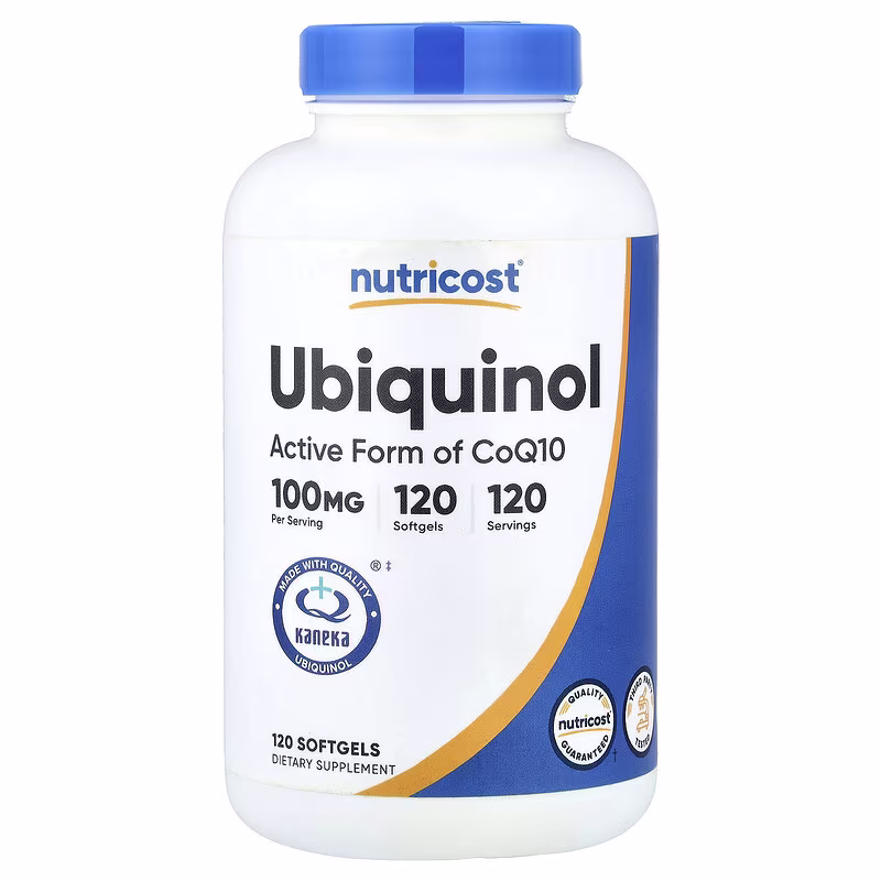 Ubiquinol 100 mg 120 softgels Nutricost