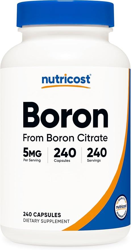 Boron Citrat 240 kapsula Nutricost