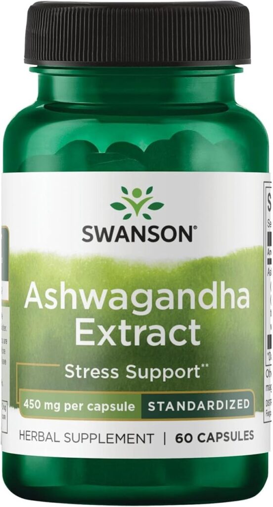 Ashwagandha Extract 450mg 60caps Swanson